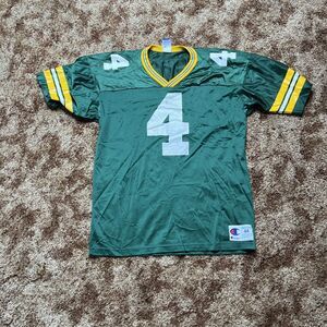 Vintage Champion Favre #4 Green Bay Packers NFL Football Jersey Mesh Size 44